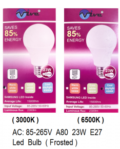 Vive A80 23W E27 LED GLS Lamp